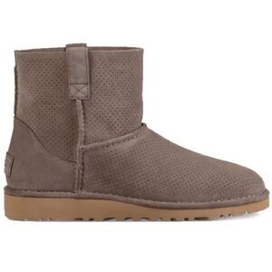 UGG Australia Classic Unlined Mini Perforated Boot